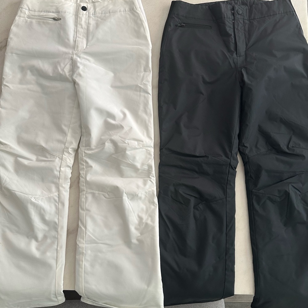 LOT OF 2 GENTLY USED OBERMEYER SUGARBUSH SKI PANTS SZ 8 SHORT